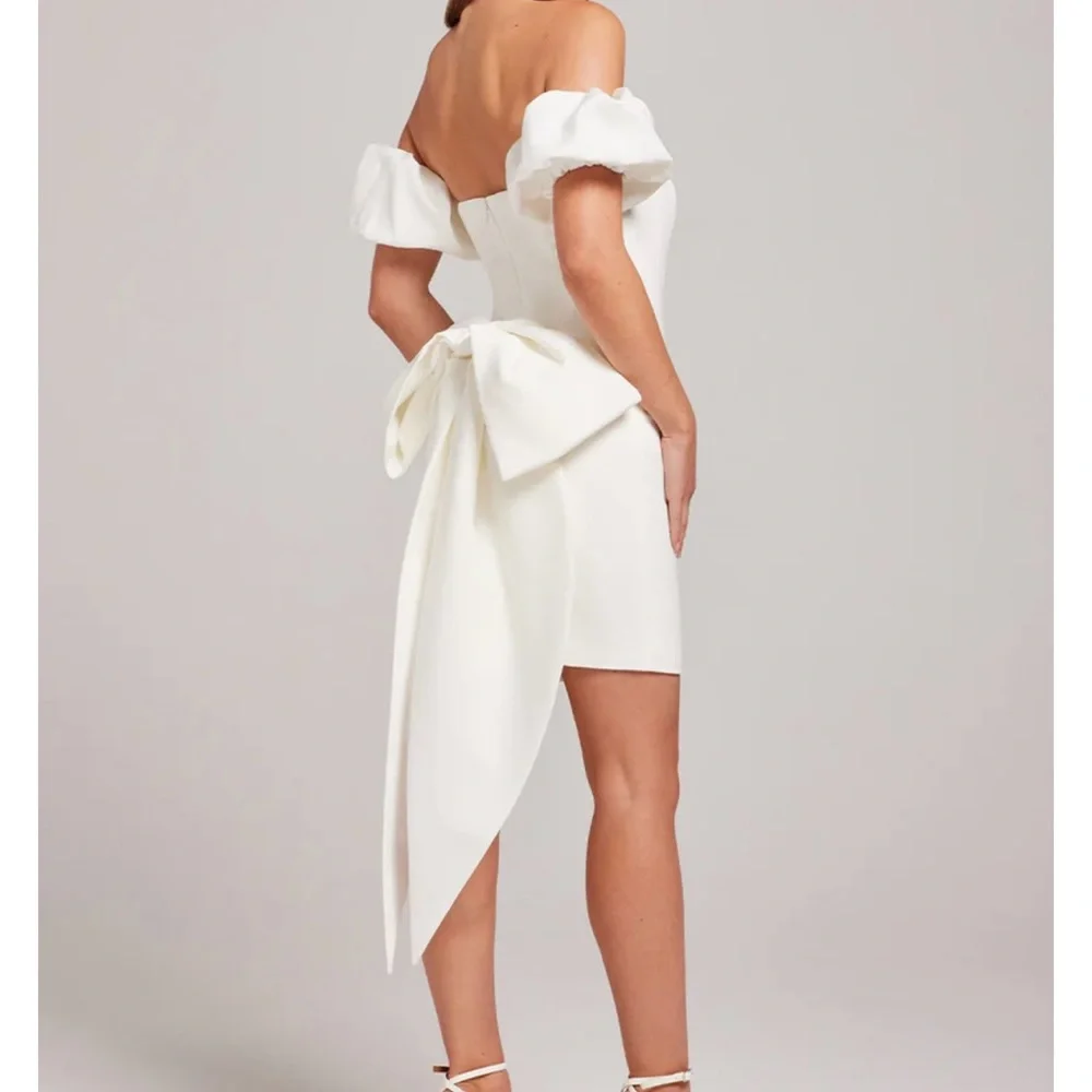 Nadine Merabi Emilee white dress - Picture 3 of 4